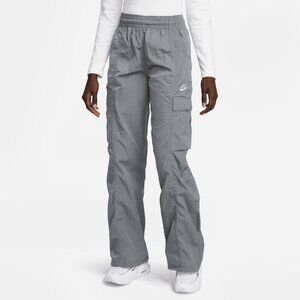 Nike Women's Sportswear Nylon Cargo Pant Grey size M